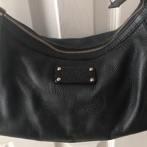 Kate spade black pebble cross body/shoulder bag